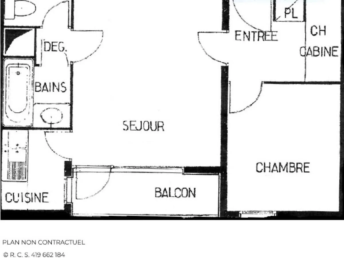Charmant Appartement 6 Pers Avec Balcon, Au Pied Des Pistes - Les Menuires - Fr-1-452-23 サン・マルタン・ド・ベルヴィル フランス